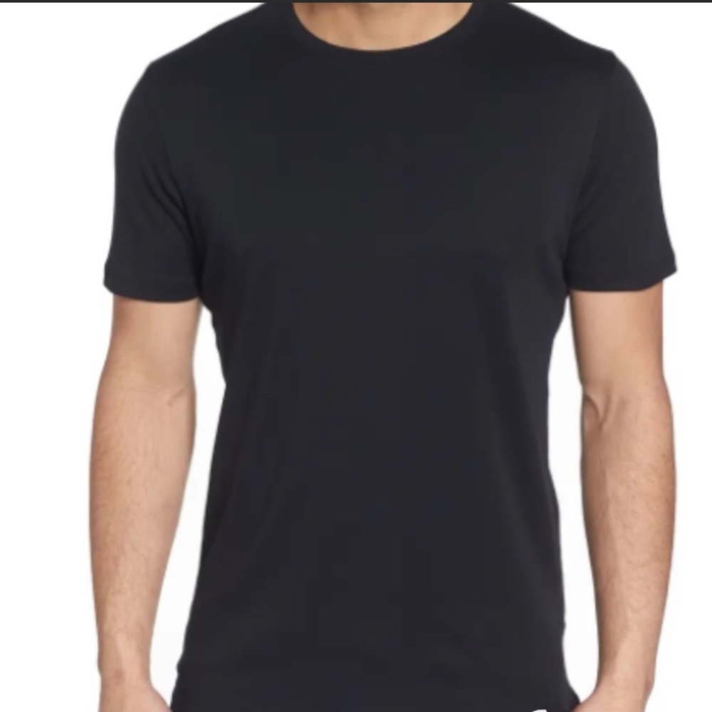 NEW w/o tags - Robert Barakett black T ( Large)